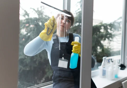 Nettoyage de vitres intérieures et extérieures à Louignac